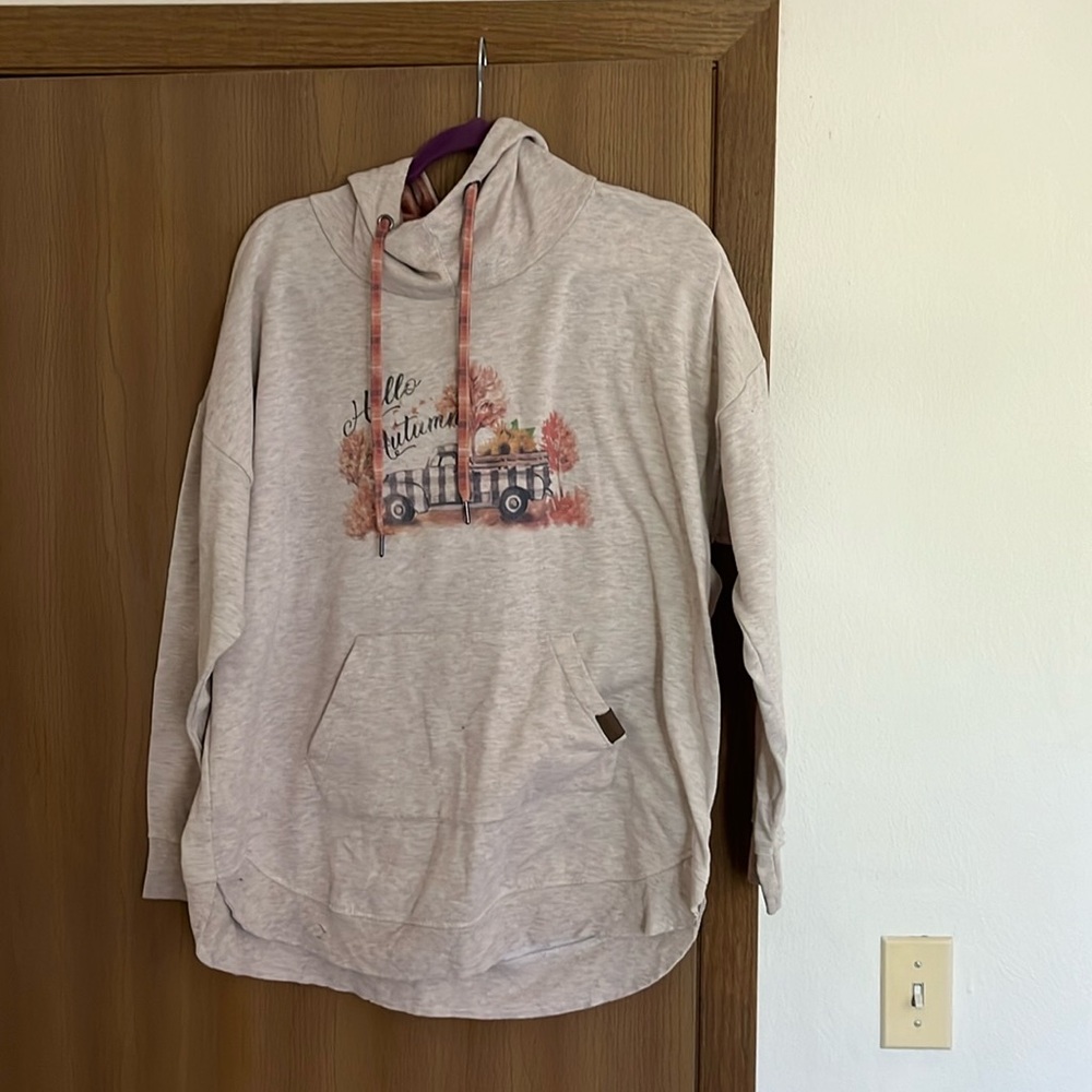 Maurice’s Thanksgiving Hoodie | XXL | Plaid hood